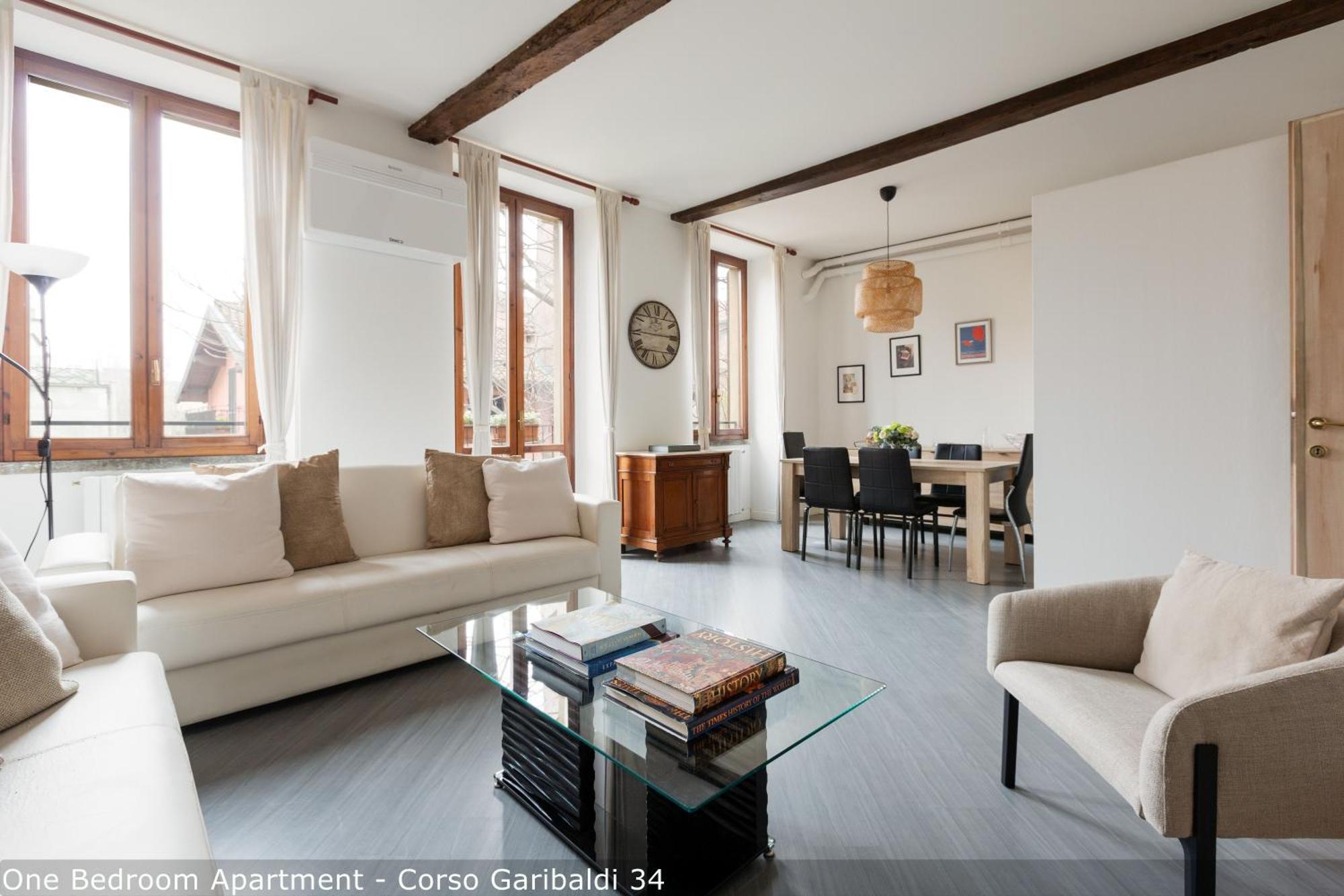 Brera Apartments In Garibaldi Milano Oda fotoğraf