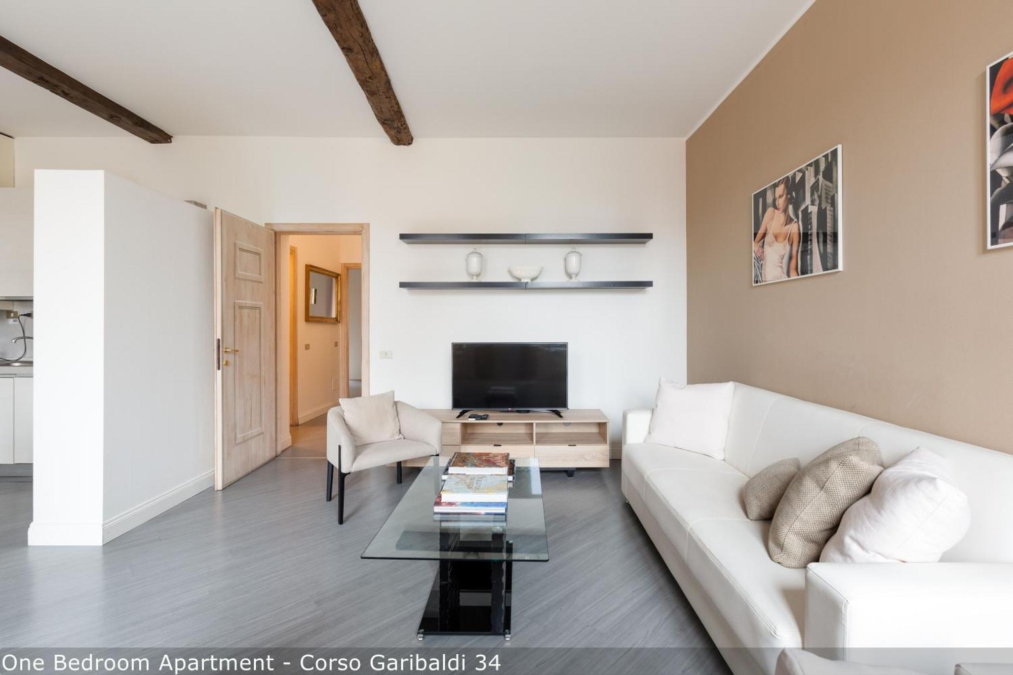 Brera Apartments In Garibaldi Milano Oda fotoğraf